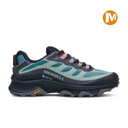 Merrell Moab Speed GORE-TEX Sneaker Damen Schwarz/Mintfarben [DE-FTOXW]
